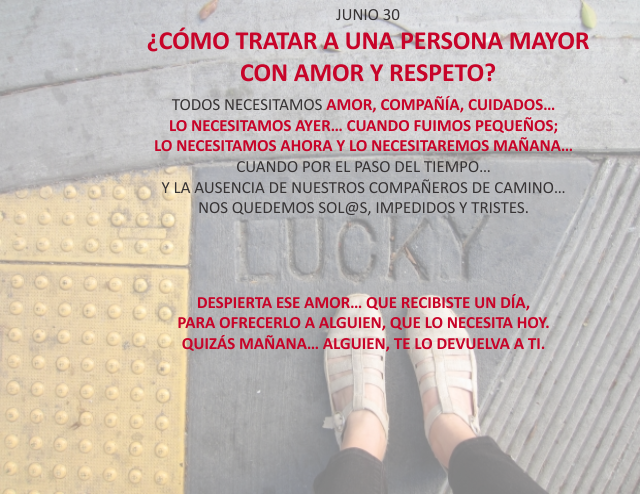 ¿Cómo tratar a una persona mayor con amor y respeto?